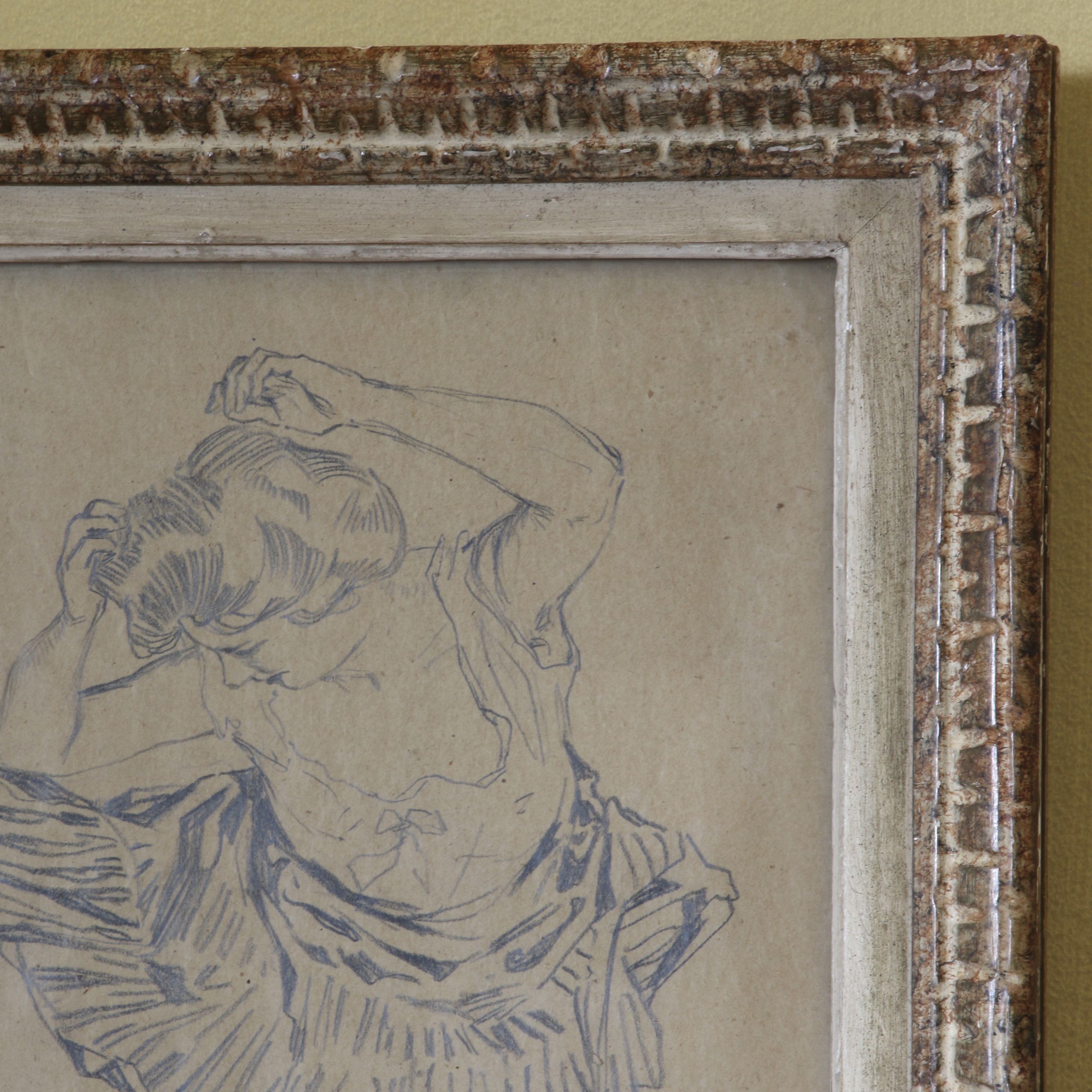 Drawing by Raphael Kirchner